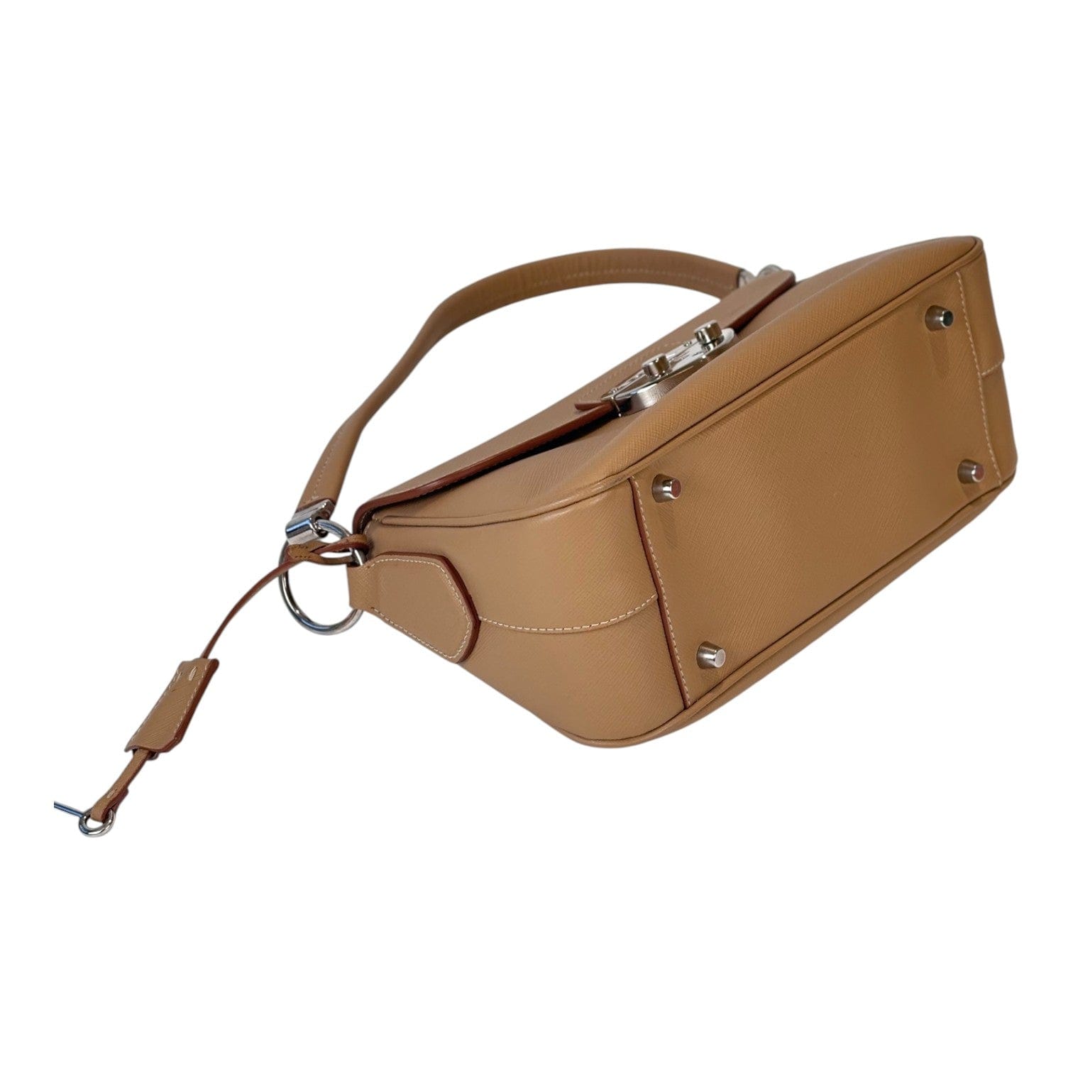 Prada Prada Brown Leather Hand Bag