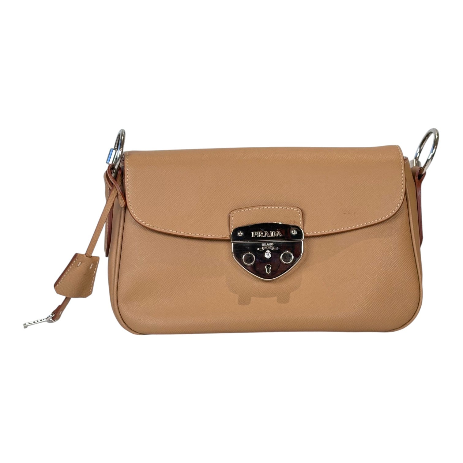 Prada Prada Brown Leather Hand Bag