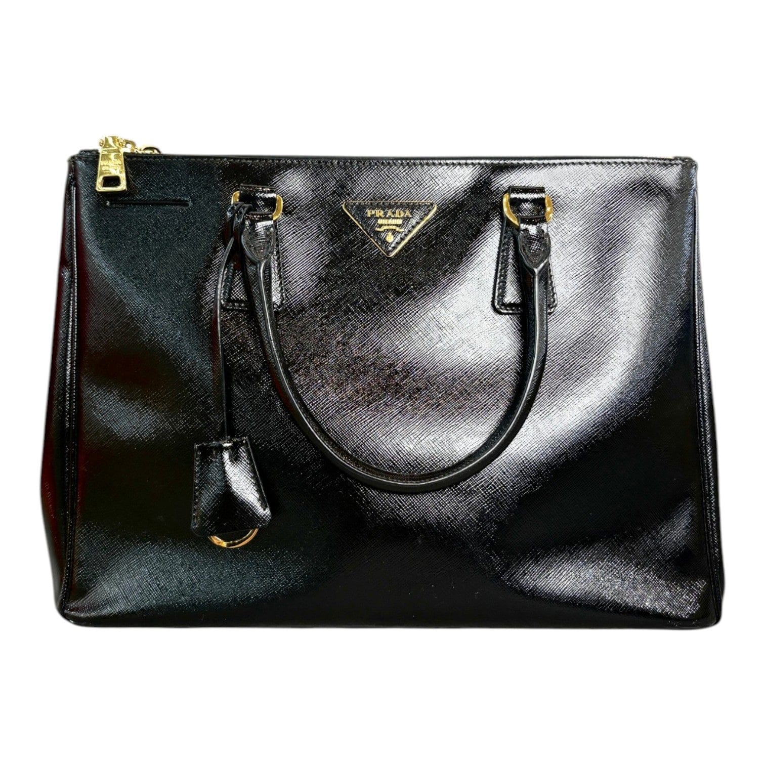 Prada Prada Medium Black Saffiano Bag