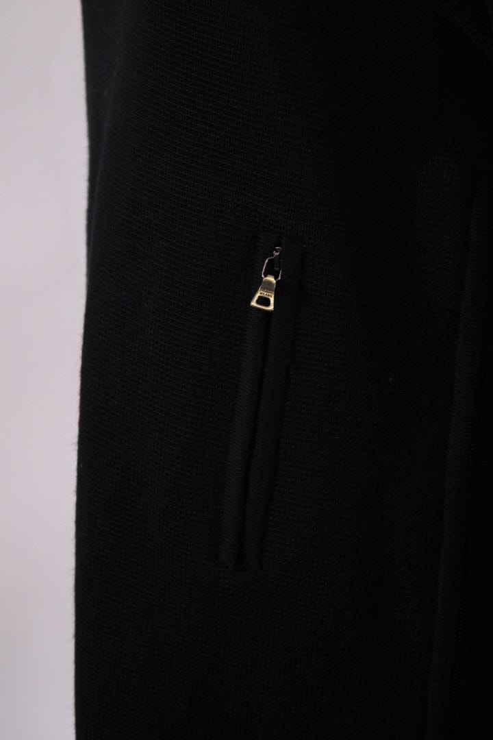Prada Prada L/S Side Zip Hoodie Tunic Black S