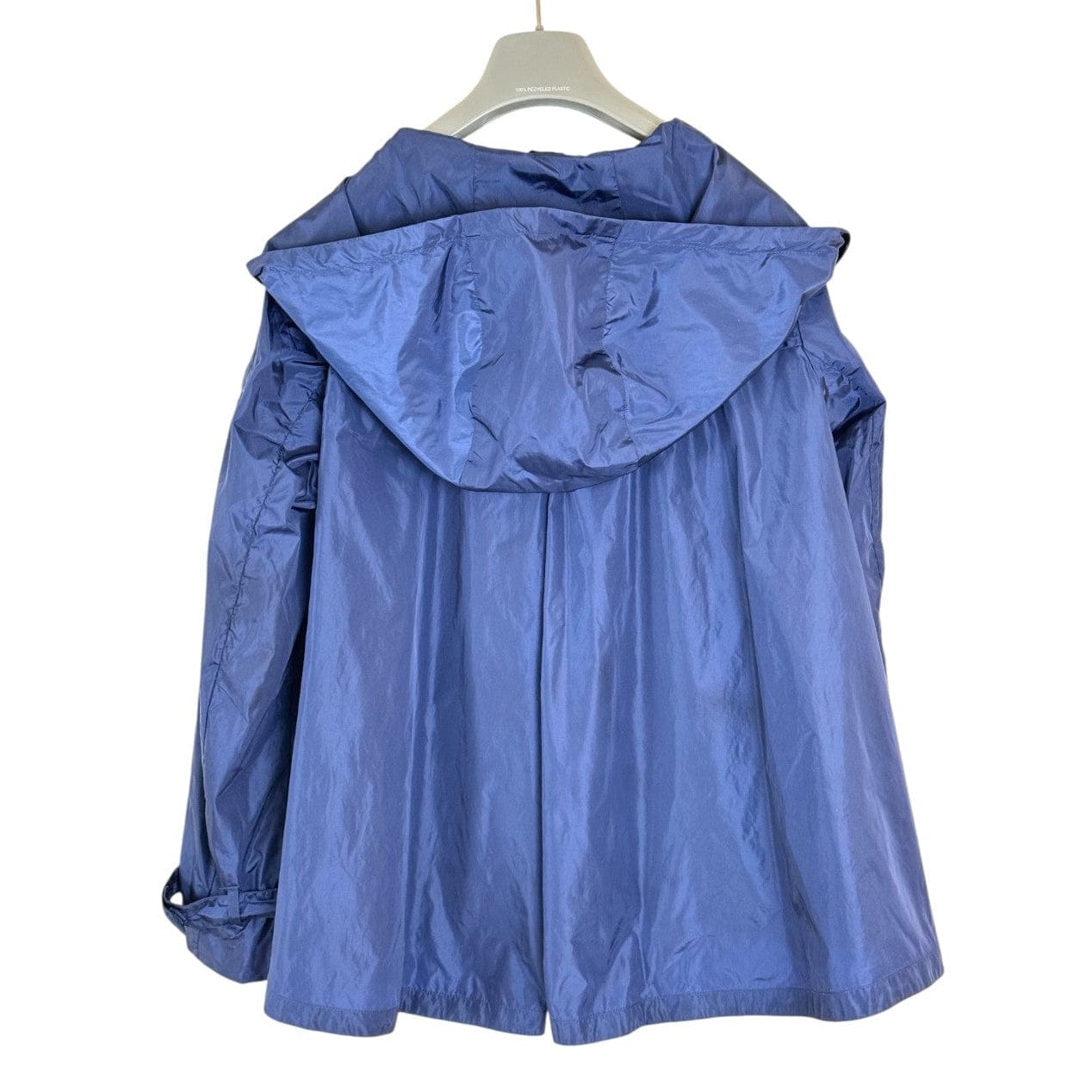 Prada Prada Blue Zipped Up Nylon Jacket #40