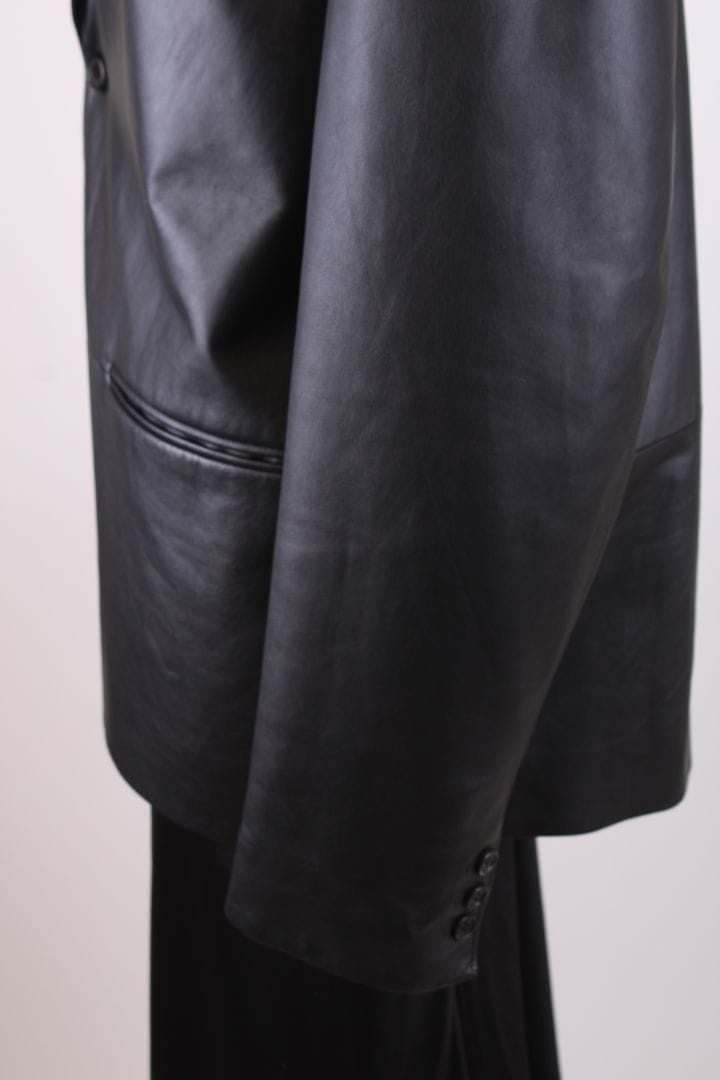 Prada Prada Leather Jacket Black M