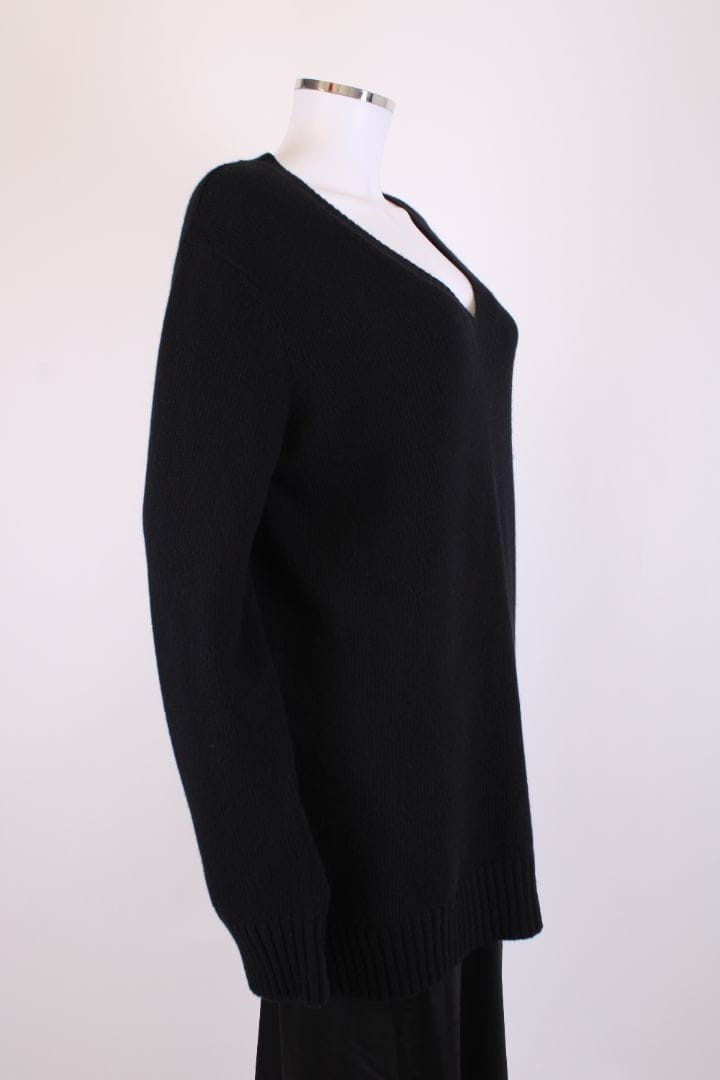 Prada Prada V Neck Jumper Black M