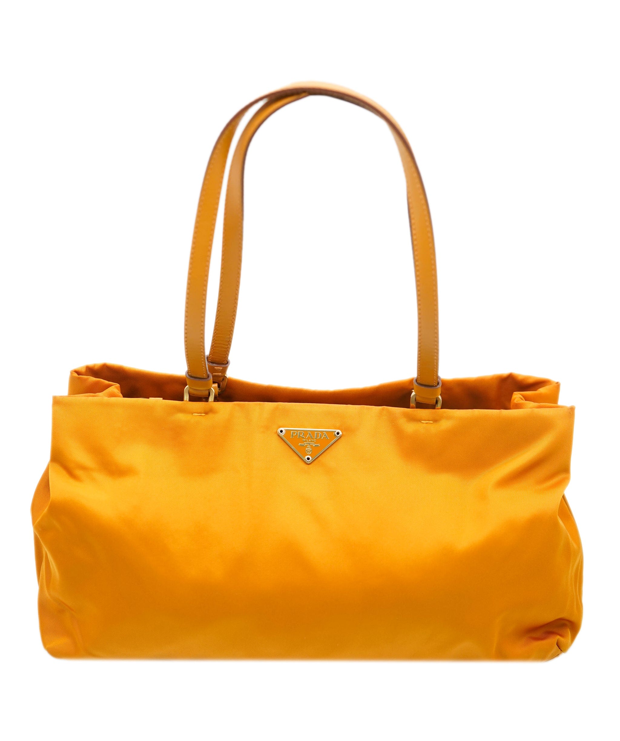 Prada Prada Nylon Mini Tote Bag Orange - DXBS1843