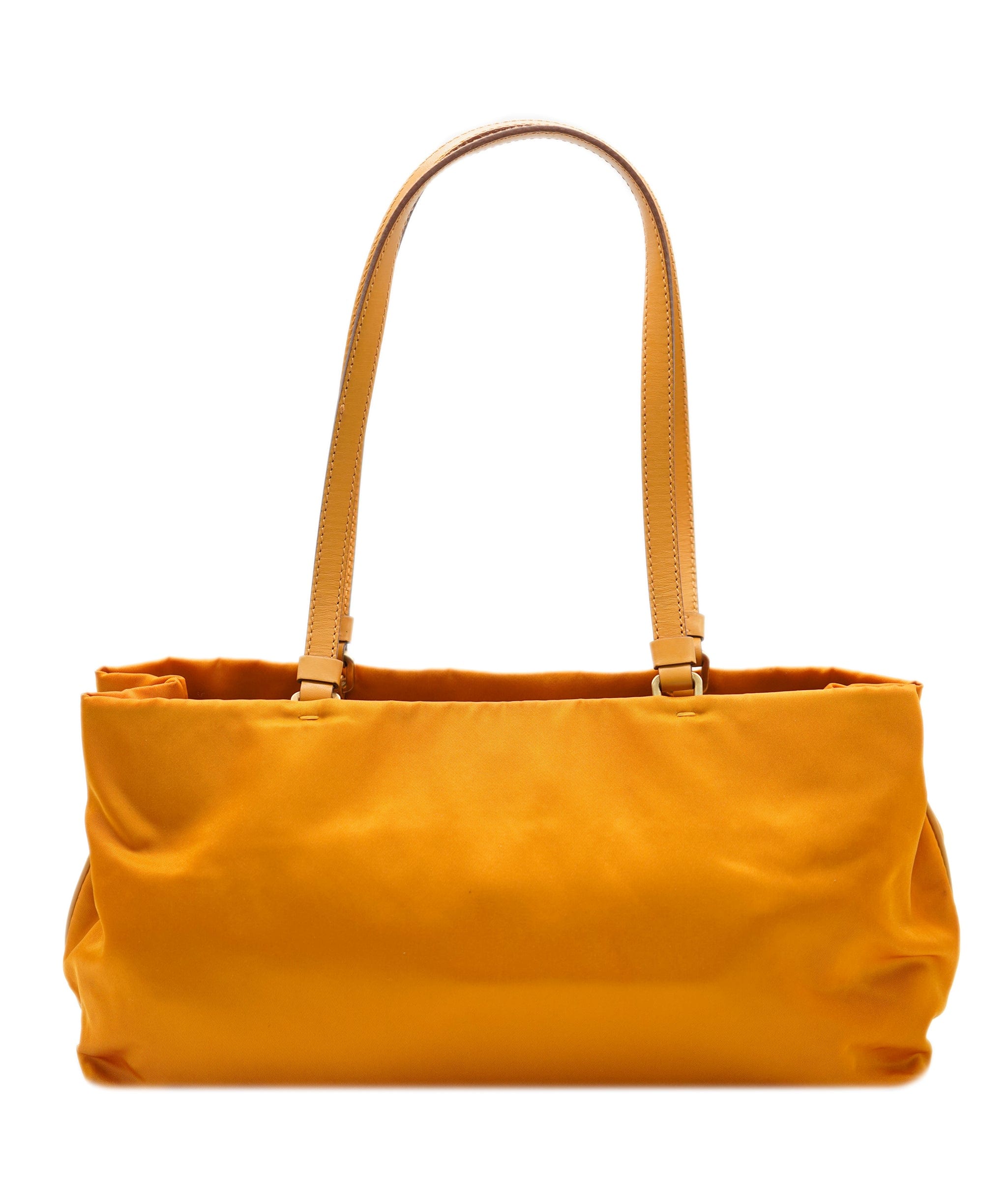 Prada Prada Nylon Mini Tote Bag Orange - DXBS1843