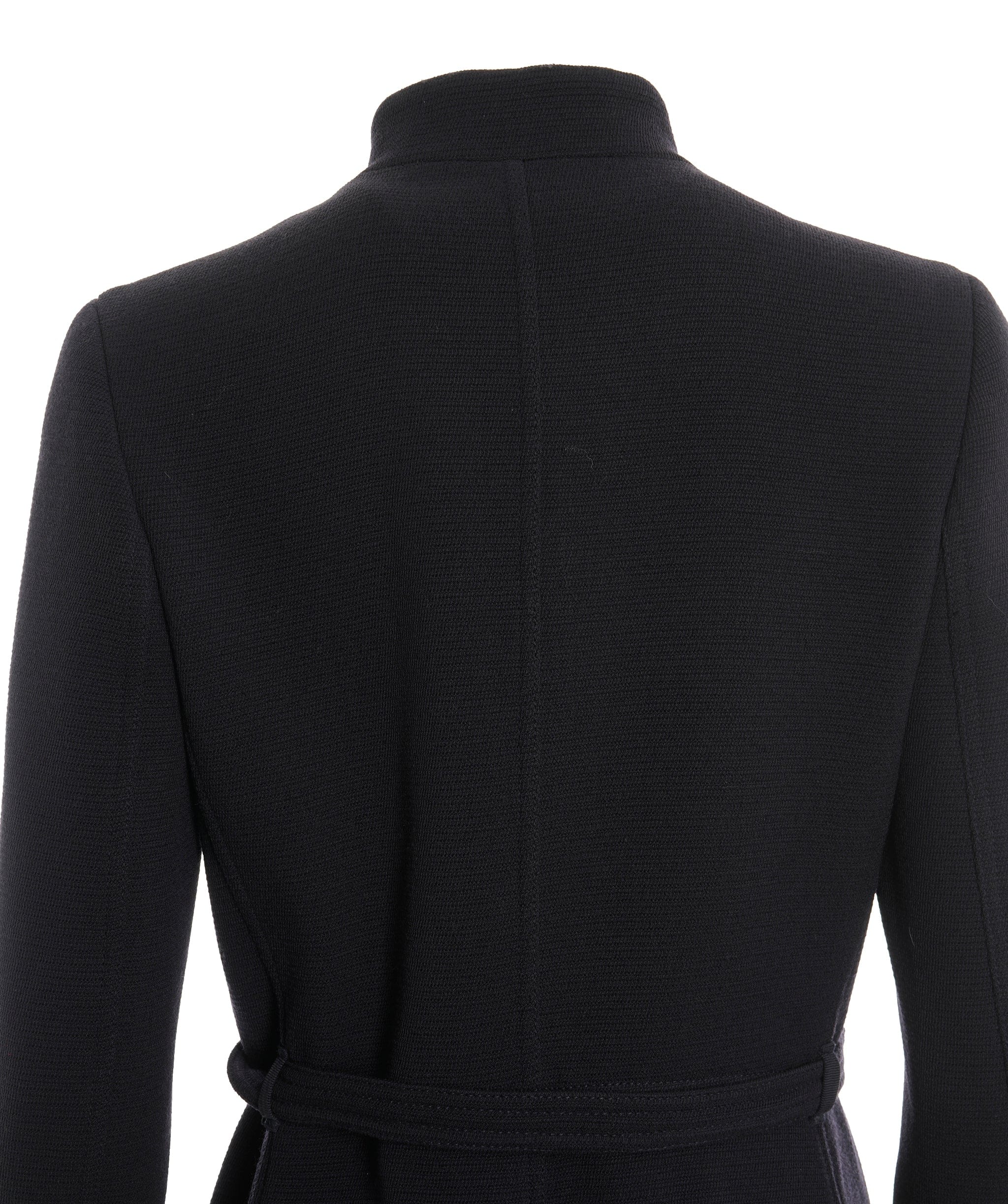 Prada Prada Black Longline Coat ALC2992