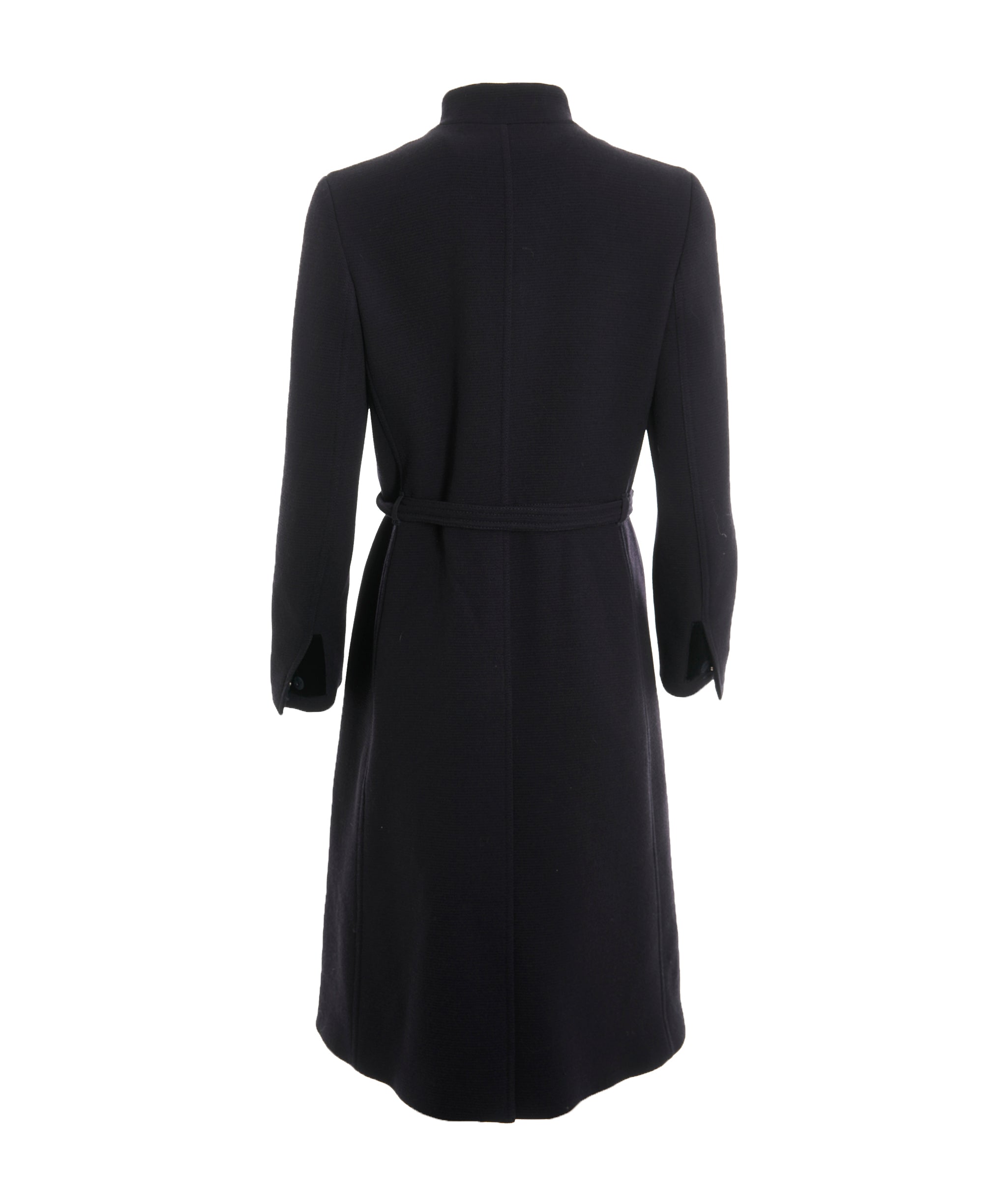 Prada Prada Black Longline Coat ALC2992
