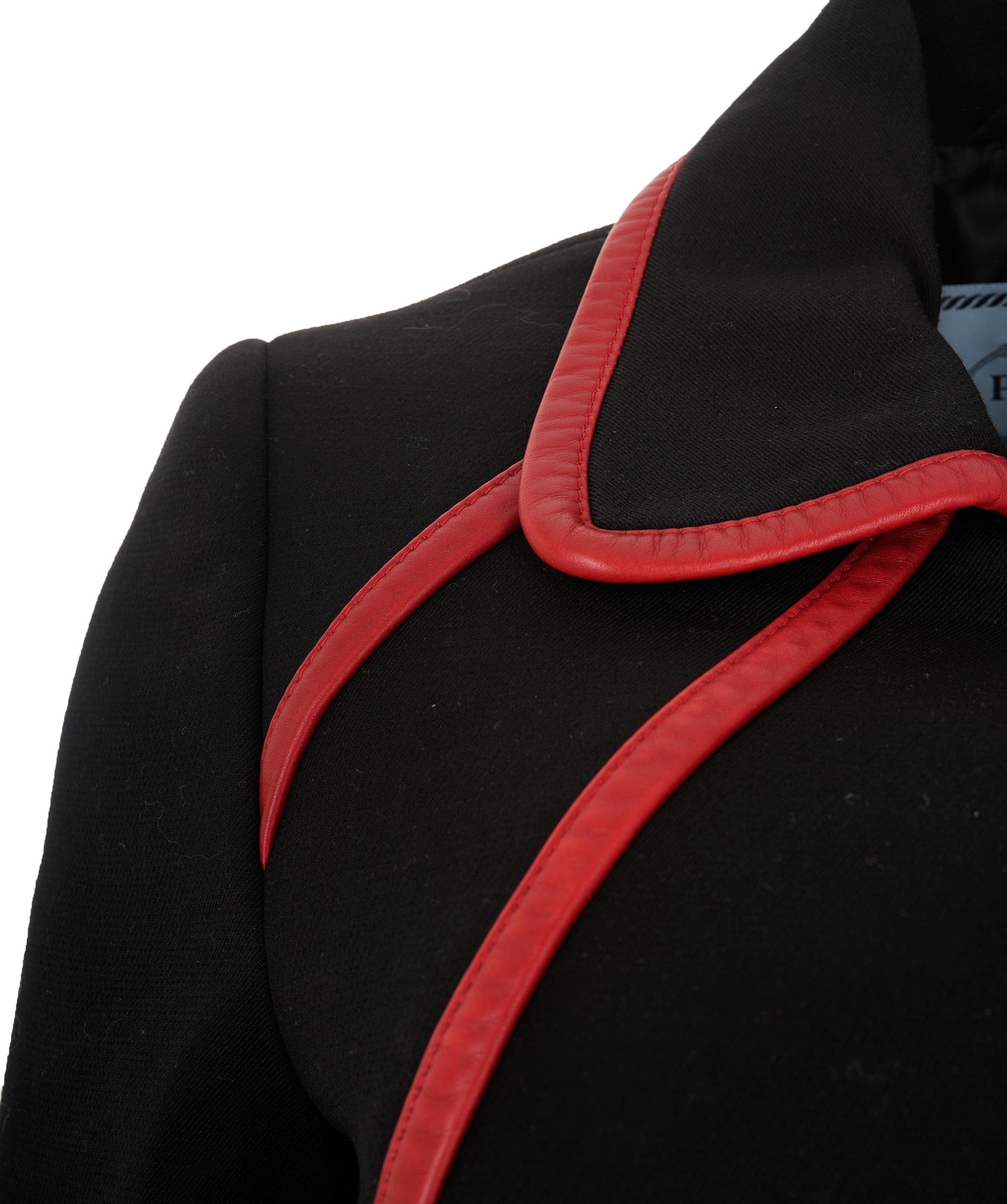 Prada Prada Red and Black Coat ALC3551