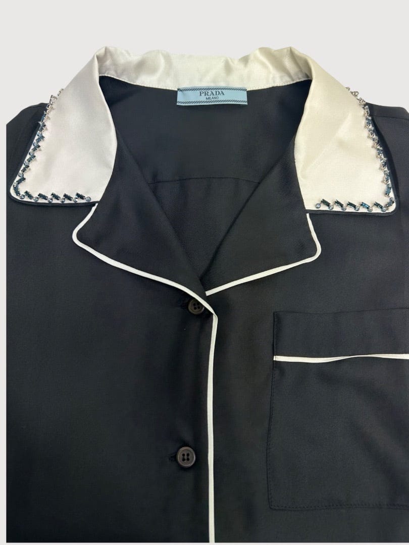 Prada Black Prada Shirt, M