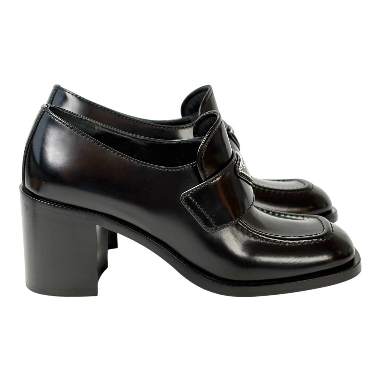 Prada Prada Black Loafer Shoes #38