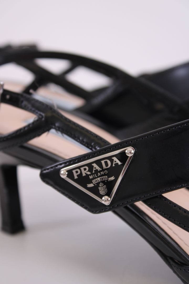 Prada Prada Slingback Heels Black 39.5