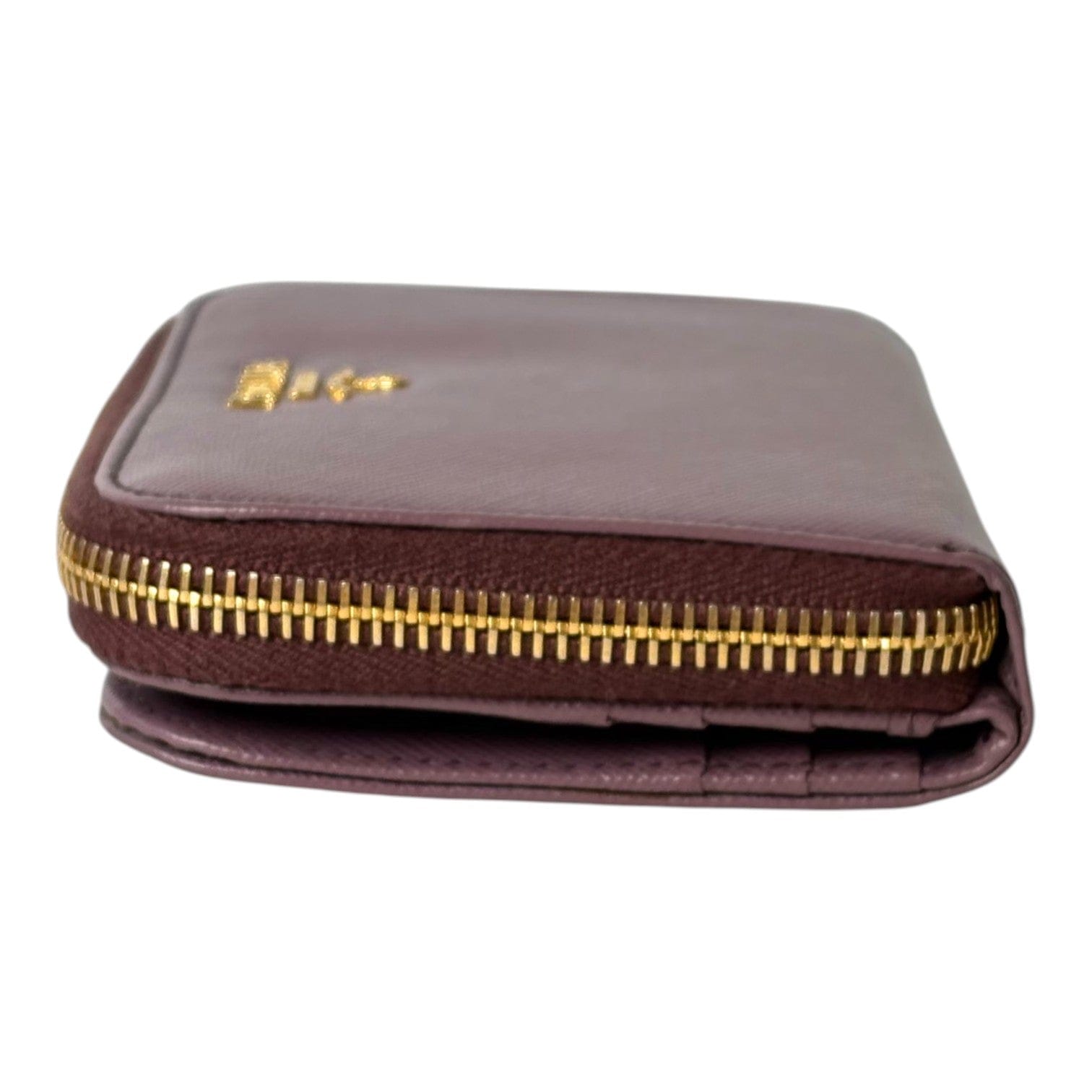 Prada Prada Saffiano Wallet Zip Pass Case