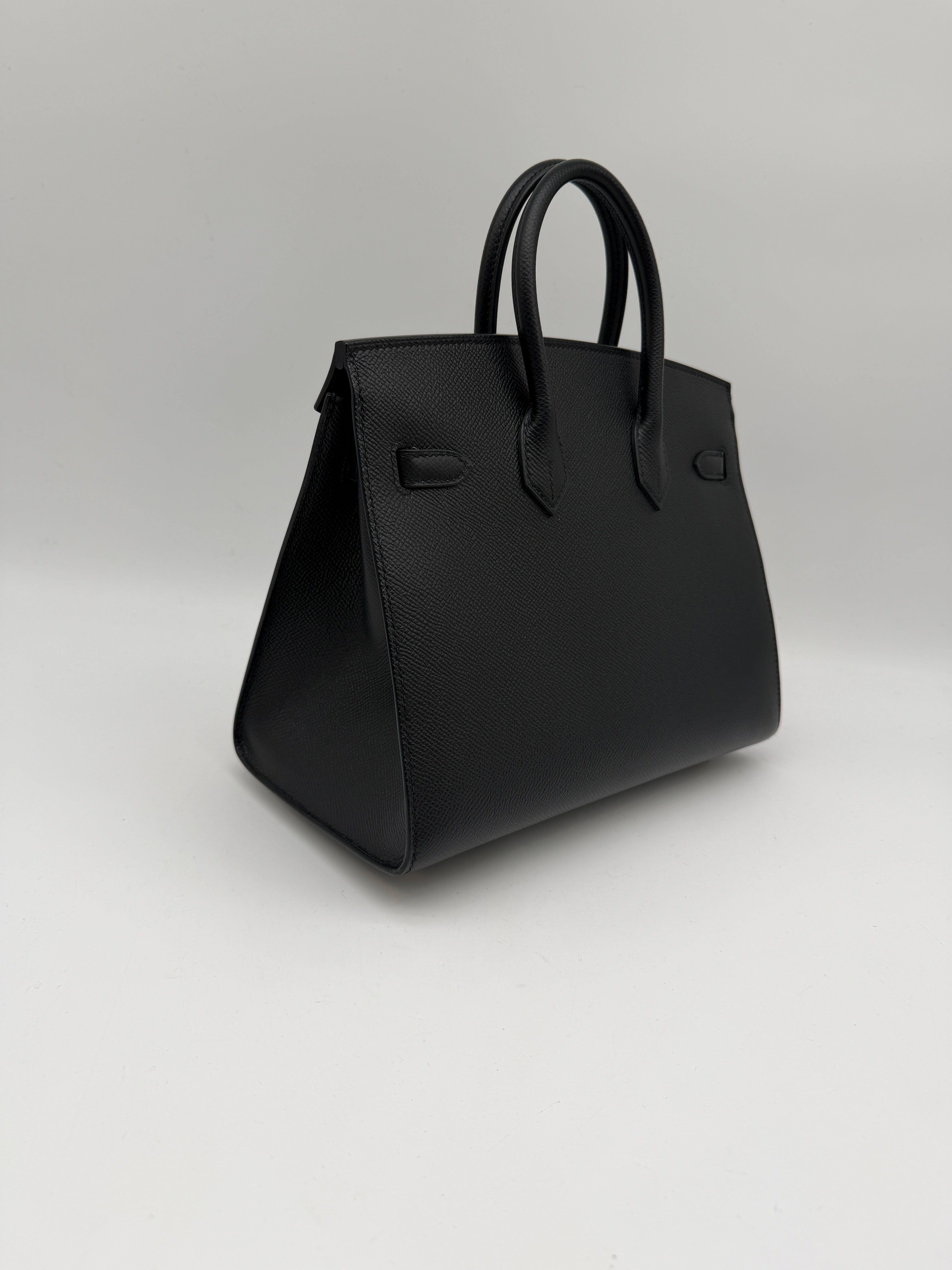 Prime Concierge Hermès Birkin 25 Black Epsom Sellier Gold Hardware