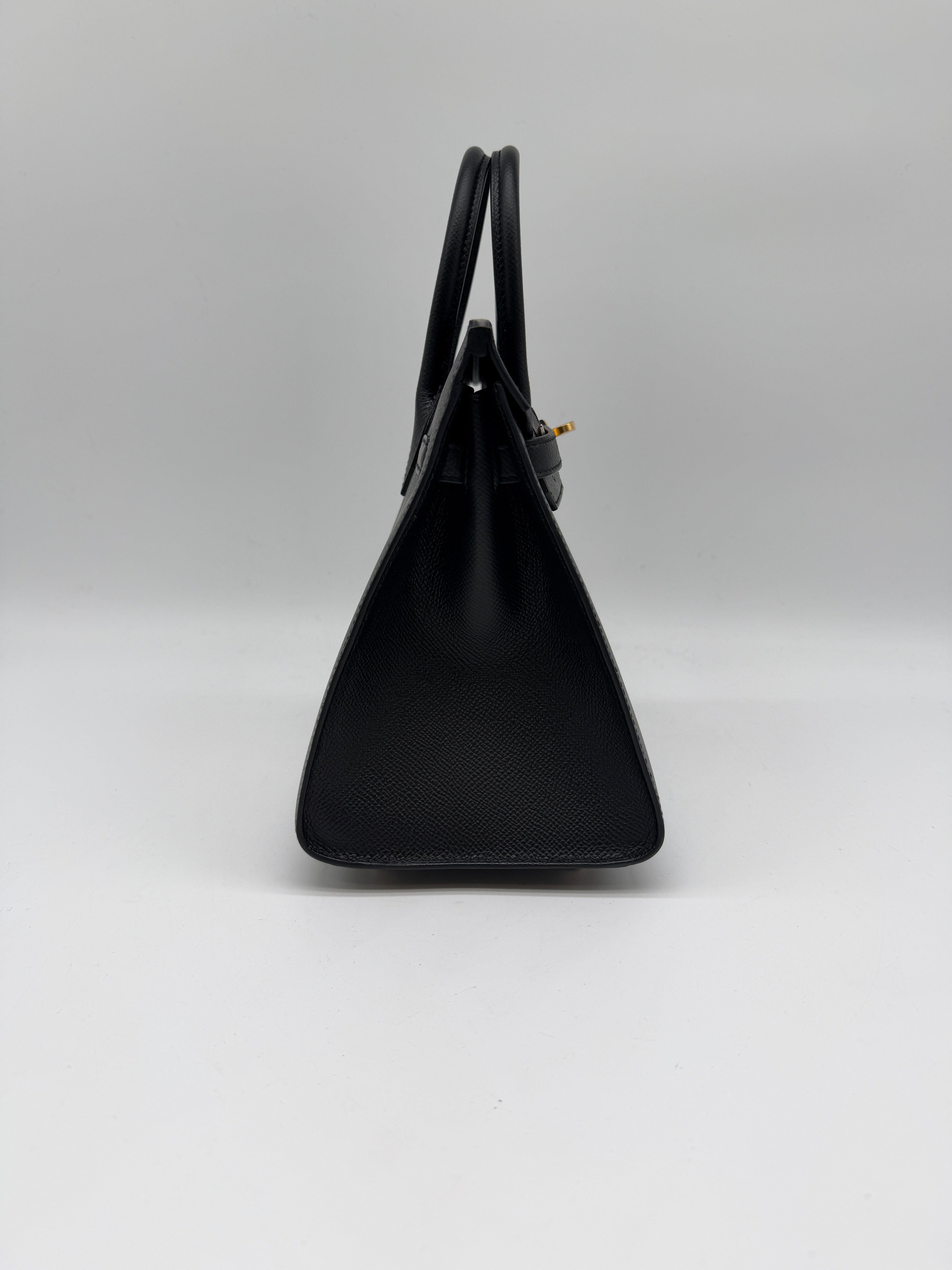 Prime Concierge Hermès Birkin 25 Black Epsom Sellier Gold Hardware