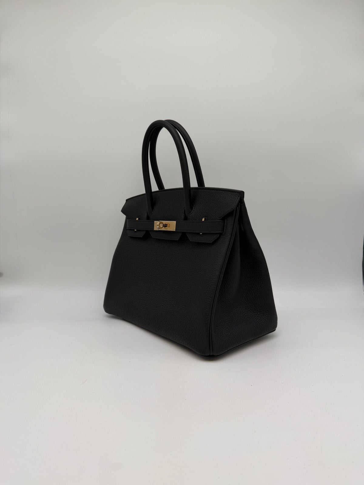 Prime Concierge Hermès Birkin 30 Black Togo Permabrass Hardware