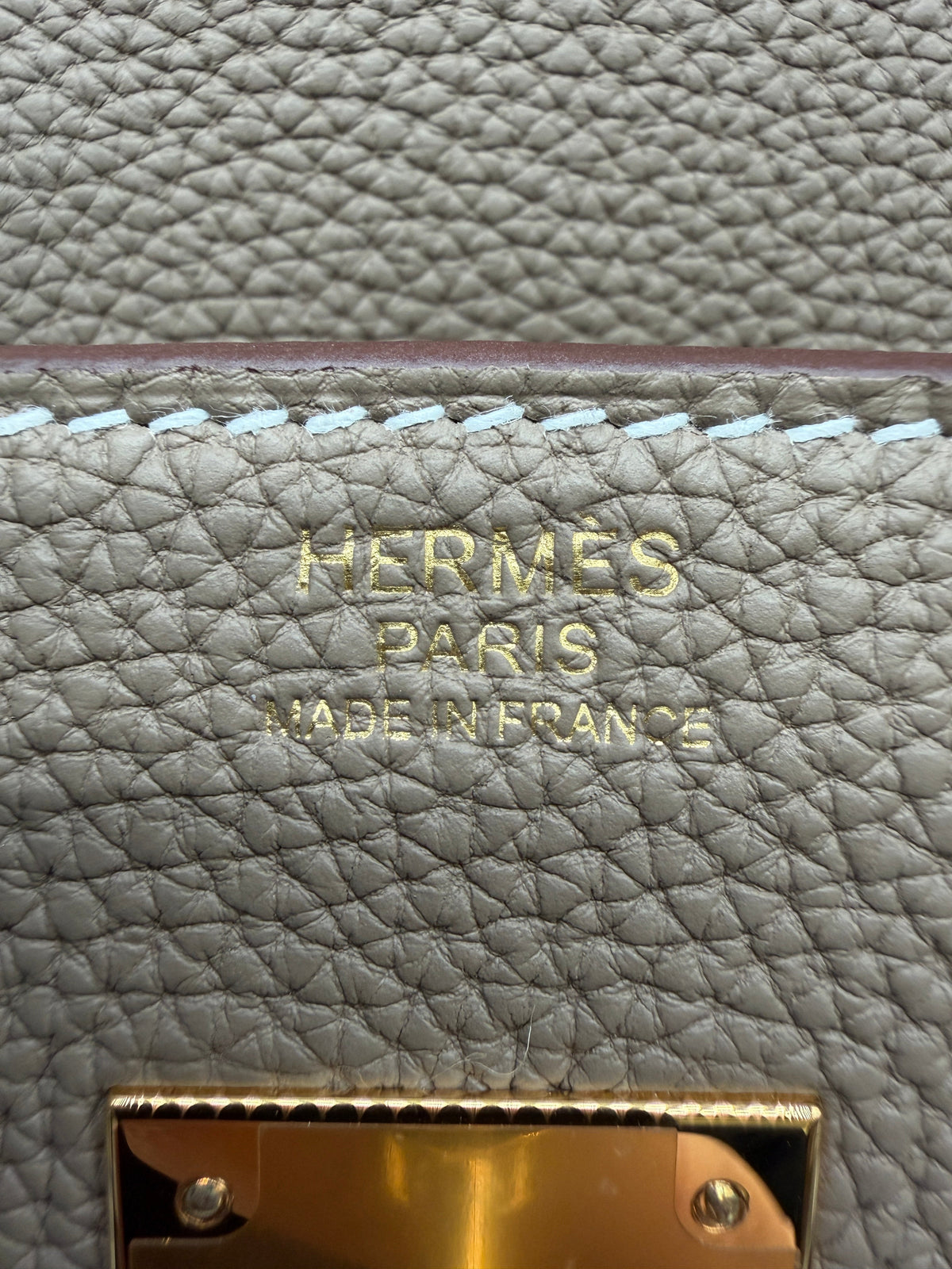 Hermès Birkin 30 Etoupe Togo Gold Hardware