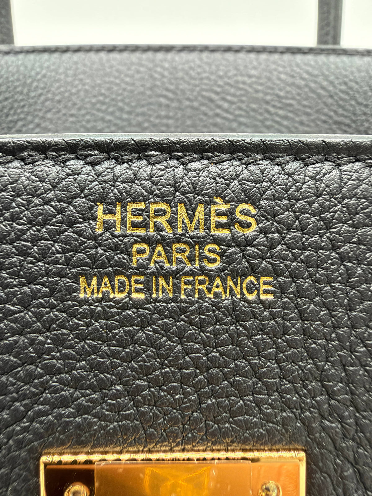 Prime Concierge Hermès Birkin 35 Black Togo Gold Hardware