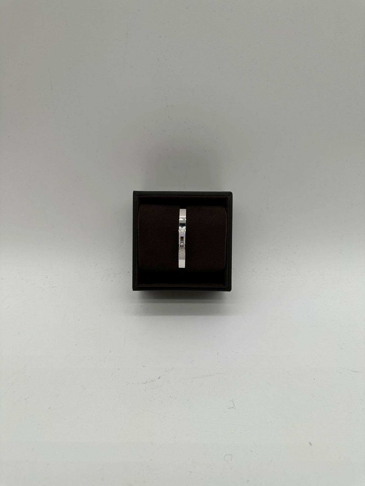 Hermès Kelly Bracelet Semi 61 diamonds 0.36ct PM