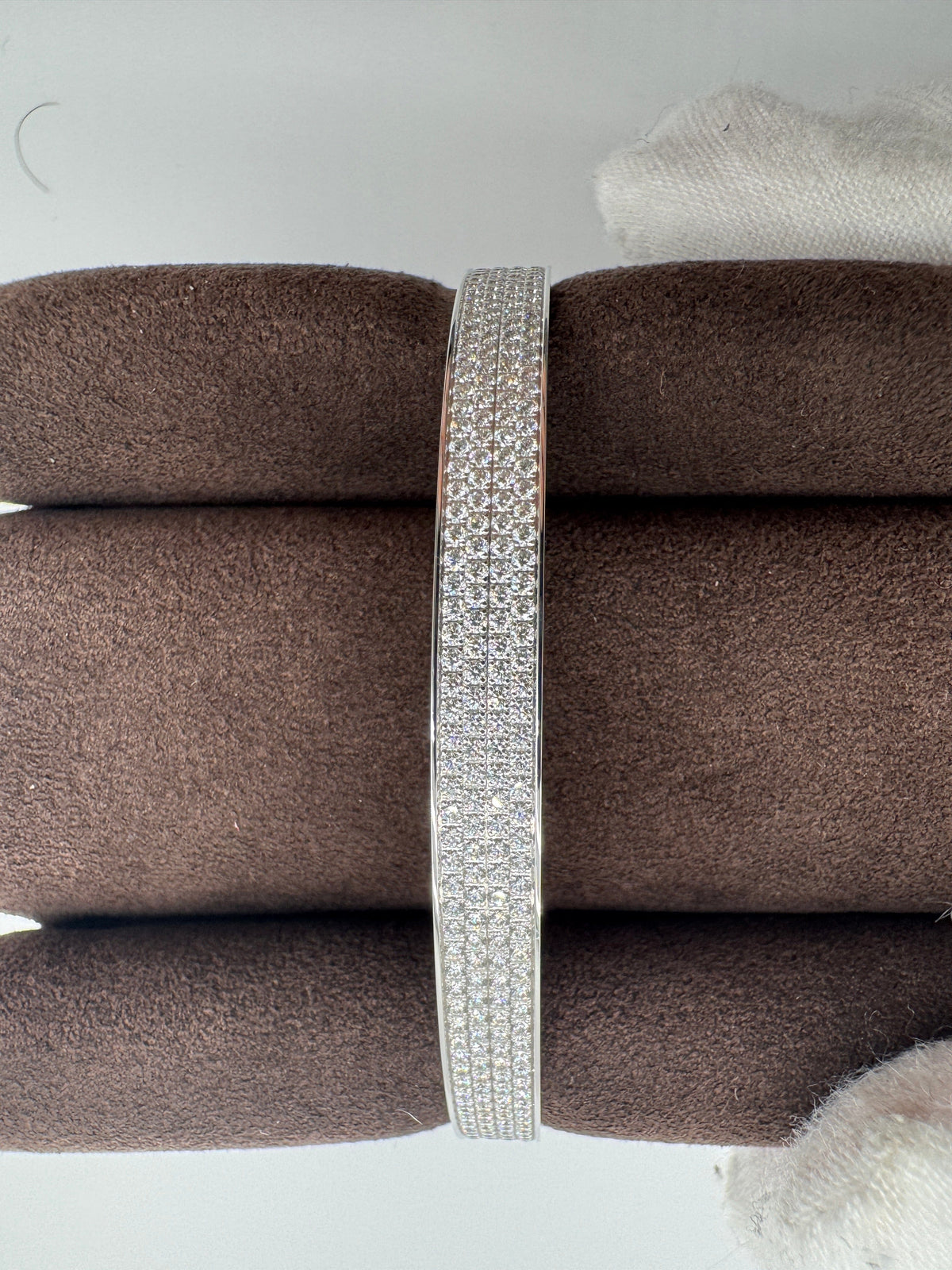 Hermès Kelly bracelet Small Model Full Diamond, 539D 3.40ct