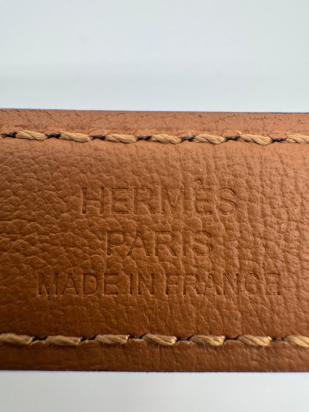 Prime Concierge Hermès Kelly 18 Belt Noir Palladium Hardware