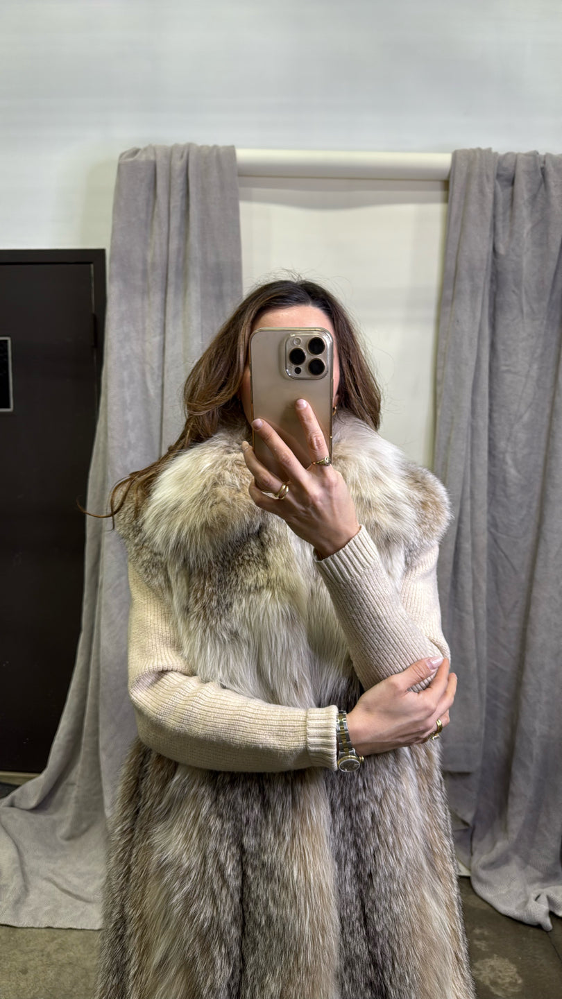Luxury Promise Lynx Vest - Natural CUSTOM1000153