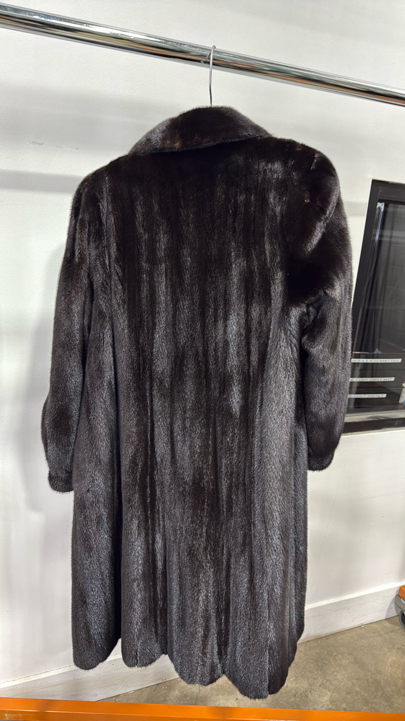 Natural Ranch Mink Coat - Black GM16041902007