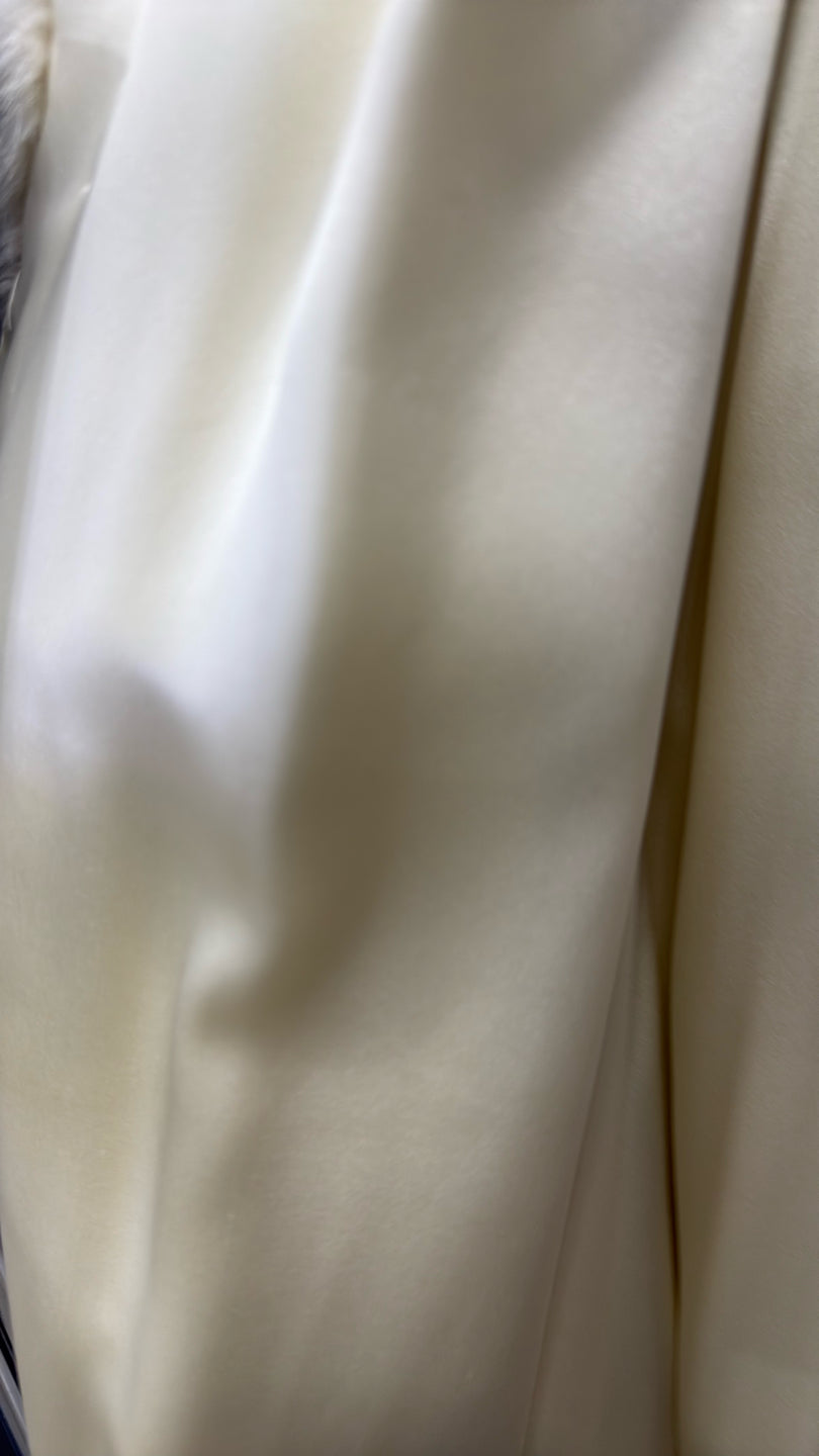 White Mink Coat - Cream/Beige GM16041905414