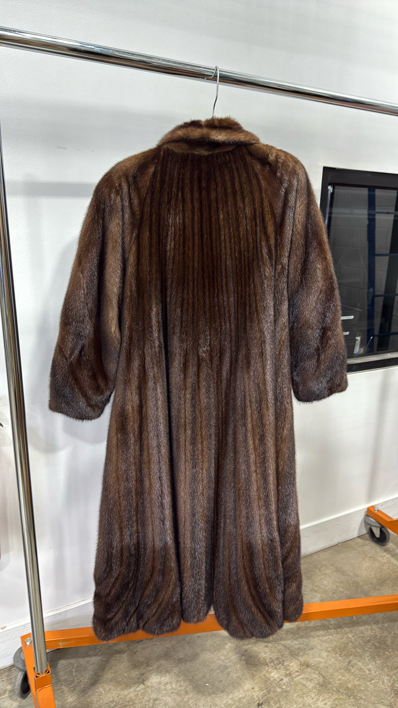 Natural Lunaraine Mink Coat - Brown GM16041904481