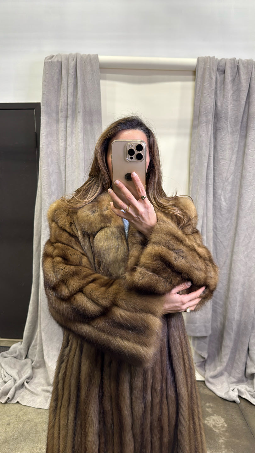 Sable Brown Coat - Brown GM16041905042