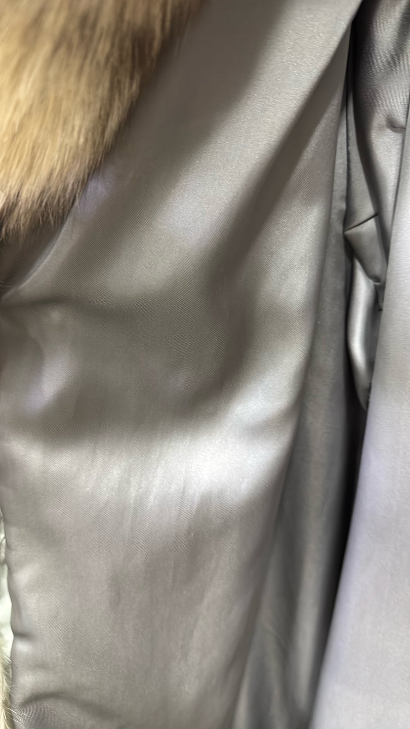 Fox Coat - Beige/Cream GM21062336046