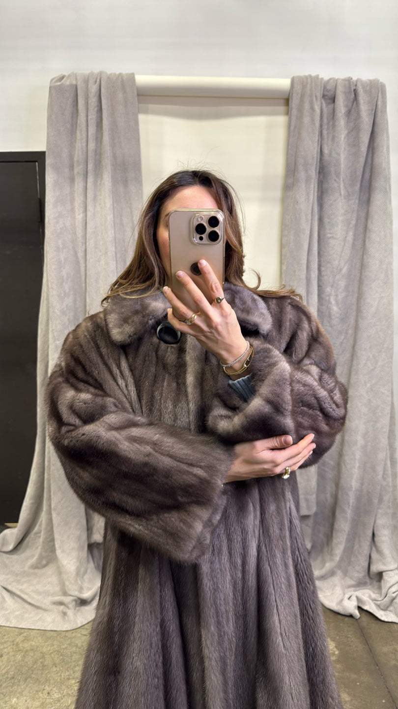 Lunaraine Mink Short Coat - Brown GM16041907712