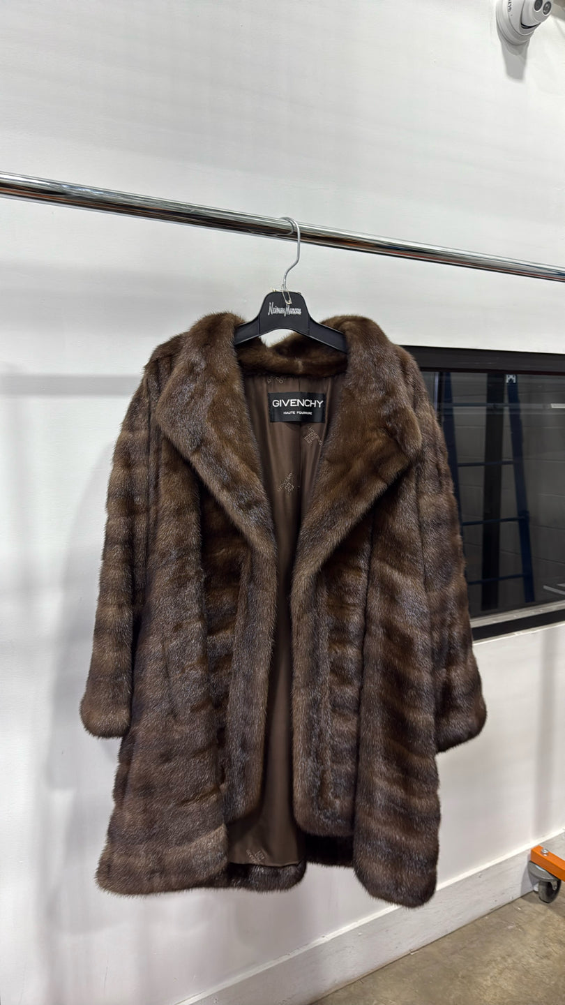 Natural Lunaraine Mink Coat - Brown GM16041901040
