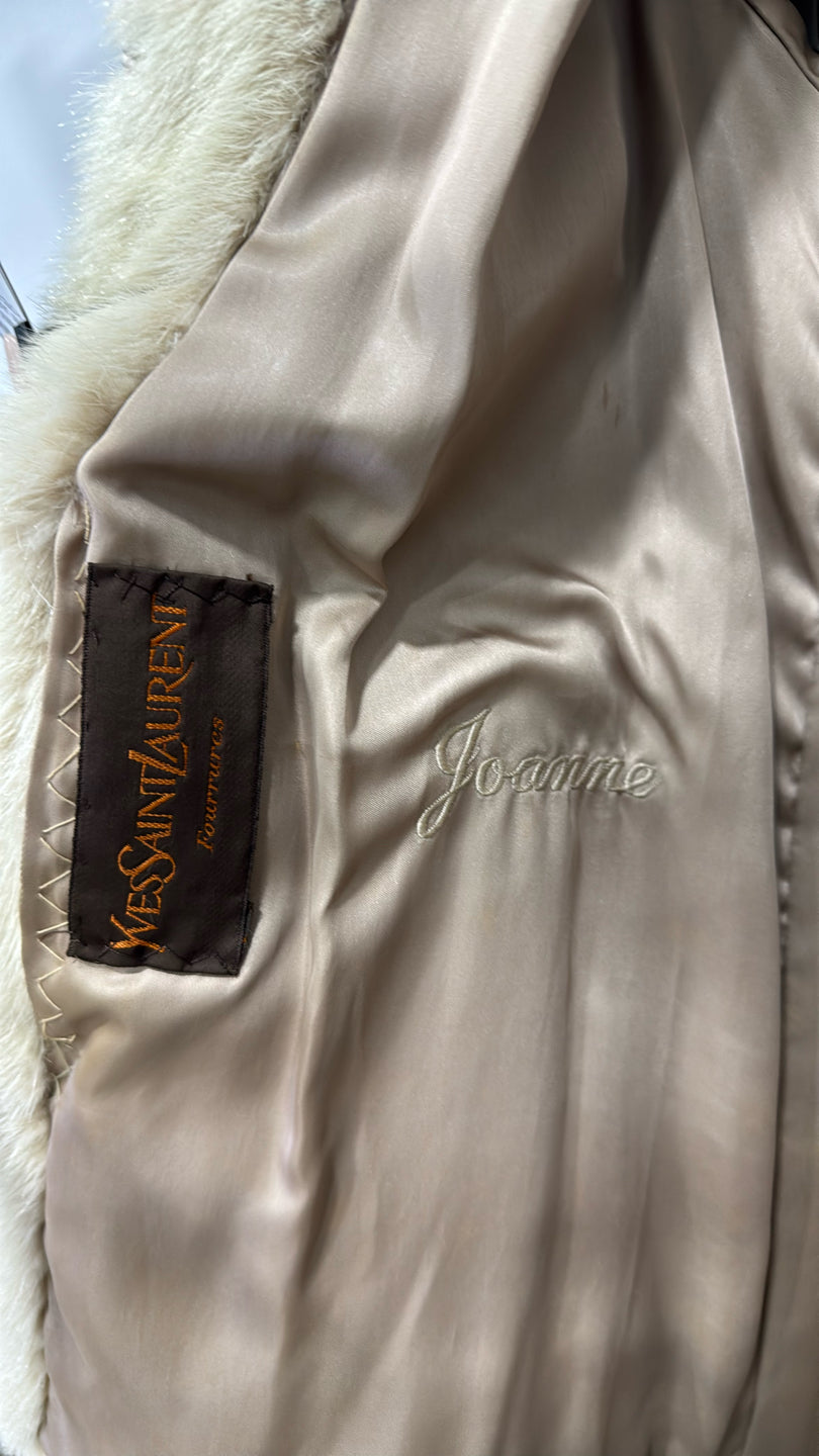 Natural Blue Fox Jacket - Blue GM16041902123