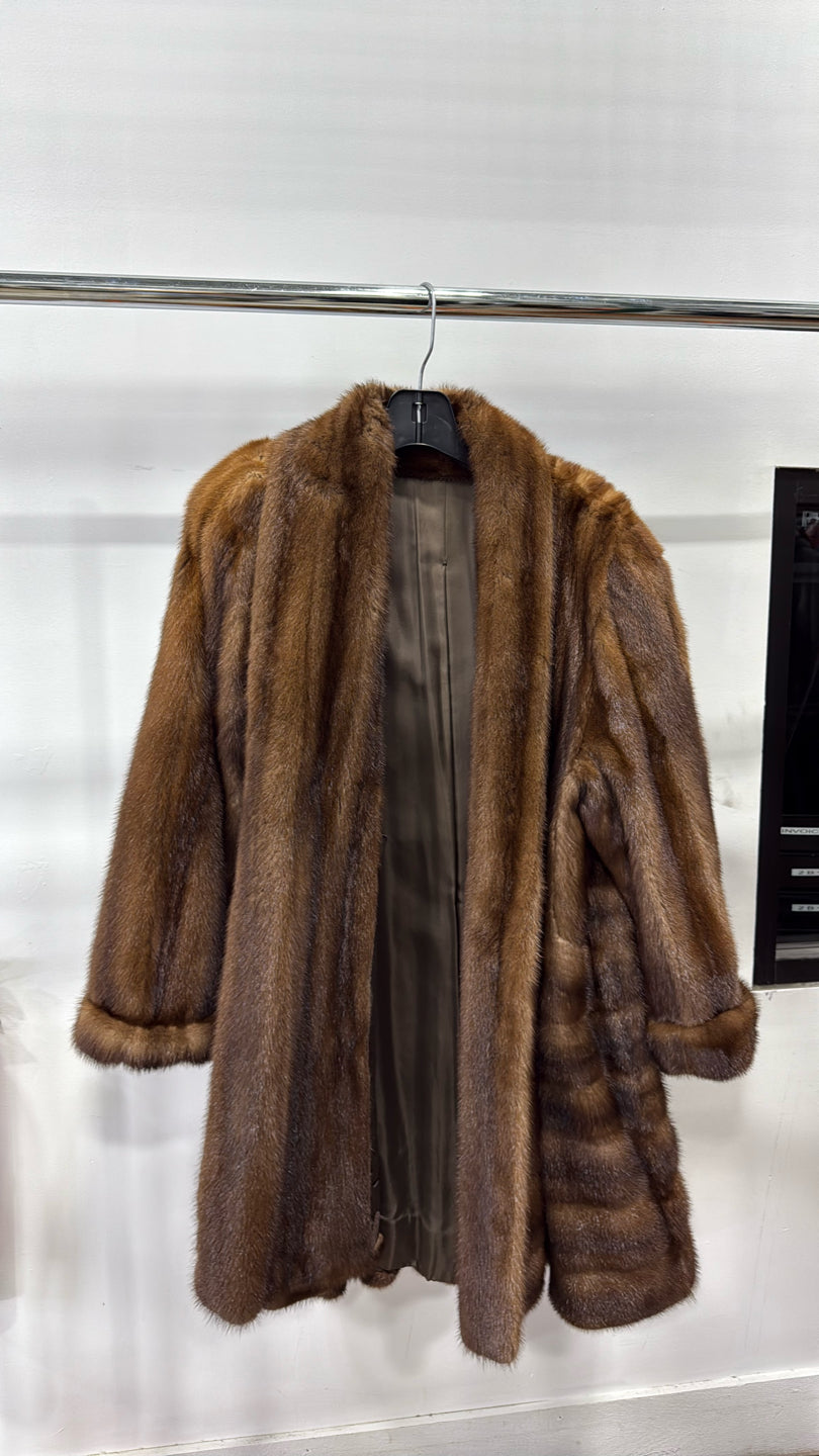 Whiskey Mink Coat - Whiskey GM16041901193