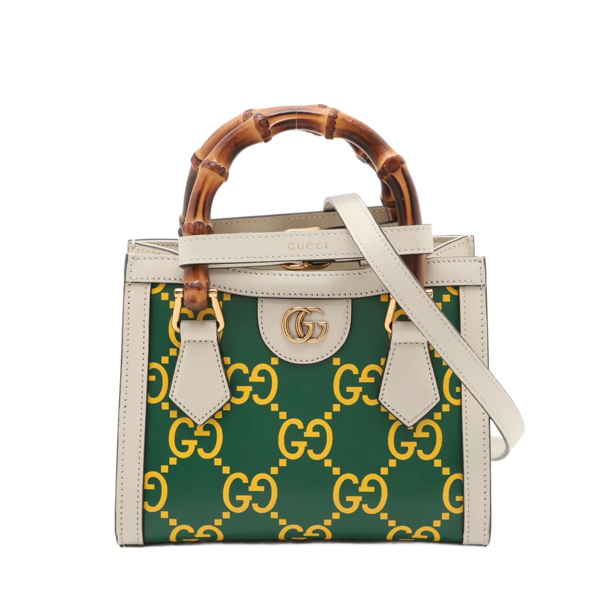 Gucci Diana NM Bamboo Handle Tote GG Printed Leather Mini
btxh0iskn1f
