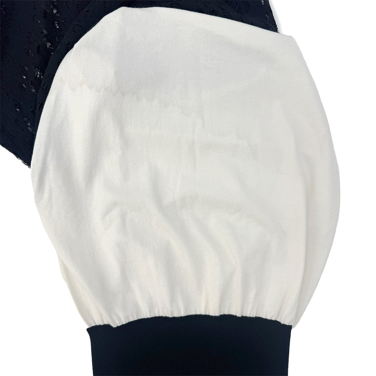 PURPOSE CHANEL COCO BUTTON SLEEVELESS KNIT DRESS BLACK WHITE COTTON 38 P43 RTW 90292105