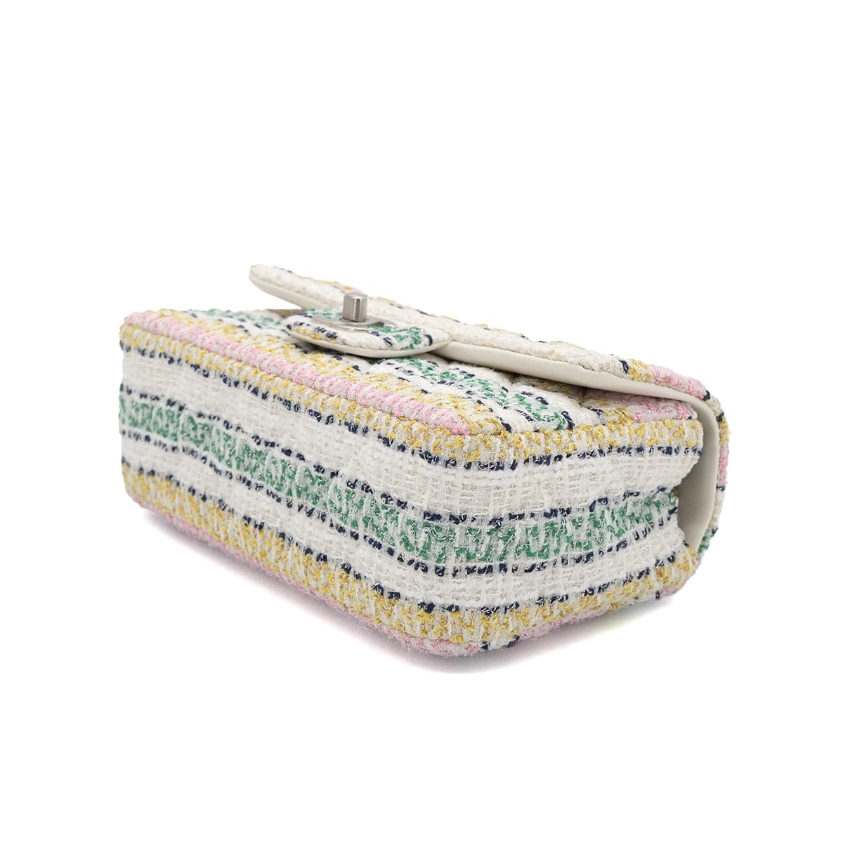 PURPOSE CHANEL MATELASSE CHAIN SHOULDER BAG MULTICOLOR TWEED 90303733