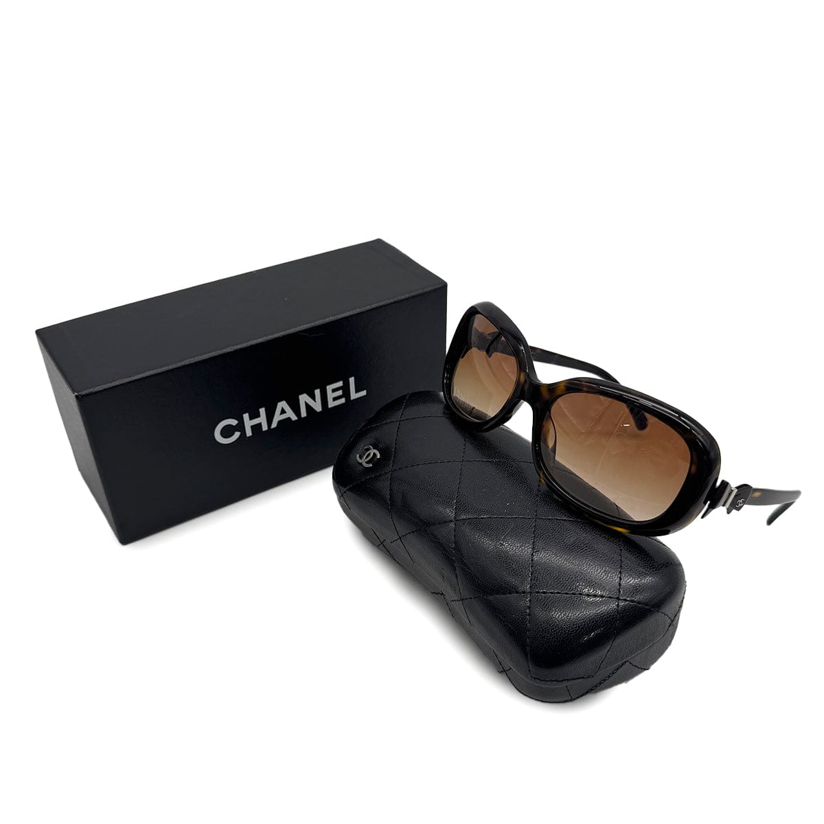 PURPOSE CHANEL SUNGLASSES COCOMARK RIBBON BROWN EYEWEAR 90308342