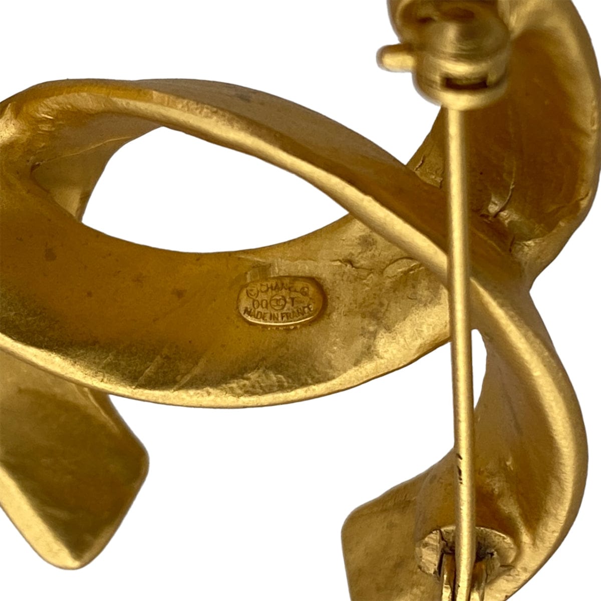 PURPOSE CHANEL VINTAGE COCOMARK BROOCH GOLD ACCESSORY 00T 90299100