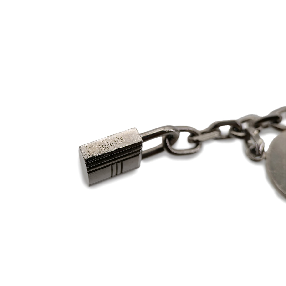 PURPOSE HERMES BAG CHARM AMULET 4 SILVER ACCESSORY 90302194