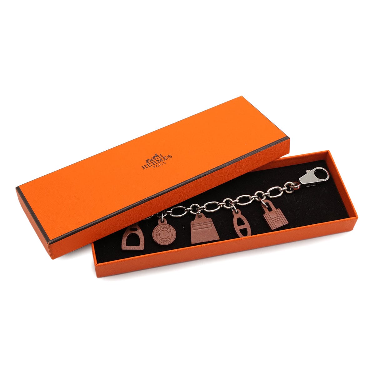 PURPOSE HERMES BAG CHARM AMULETTES5 FAUVE VEAU BARENIA 90323207