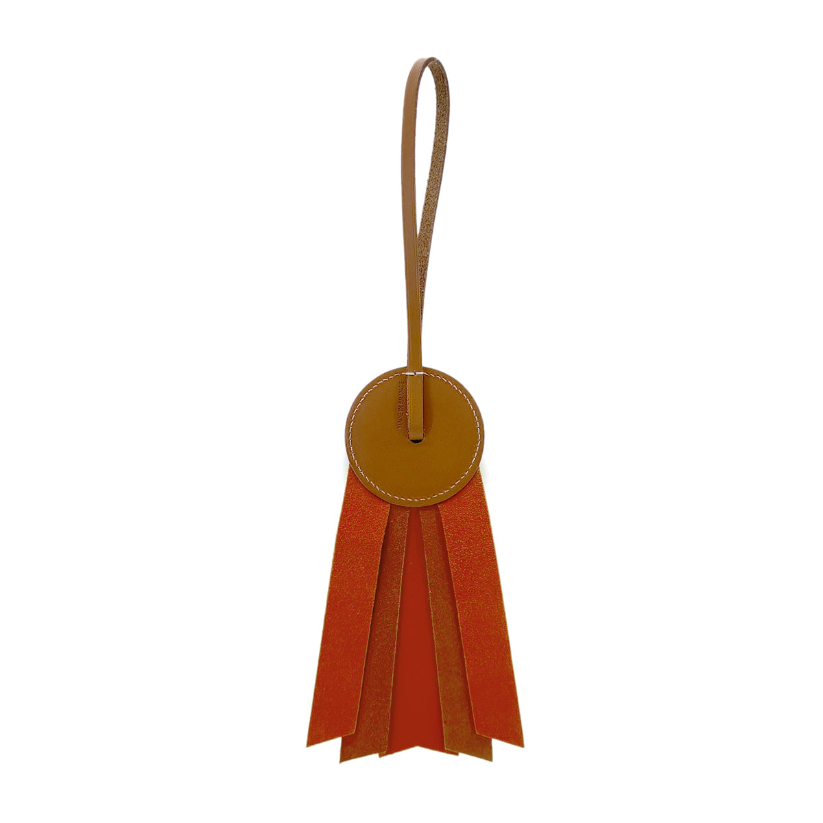 PURPOSE HERMES BAG CHARM PADDOCK FLOT NATUREL CAPUCINE VACHE HUNTE AGNEAU MILO 90282073