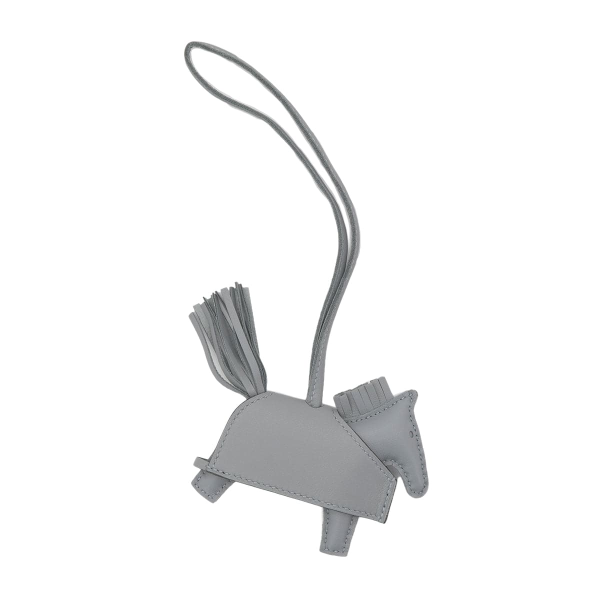 PURPOSE HERMES BAG CHARM RODEO ROBEO ROCK PM GRIS PANTIN SWIFT K 90301661