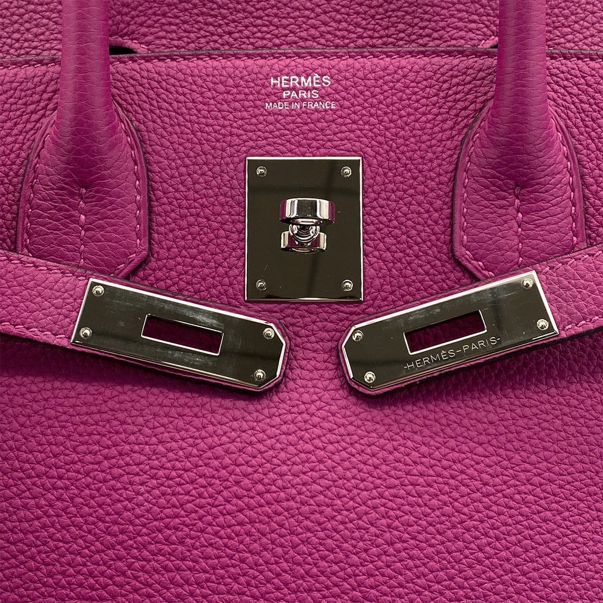 PURPOSE HERMES BIRKIN 30 ROSE PURPLE TOGO HAND BAG 2017 A STAMP PALLADIUM HARDWARE 90325630