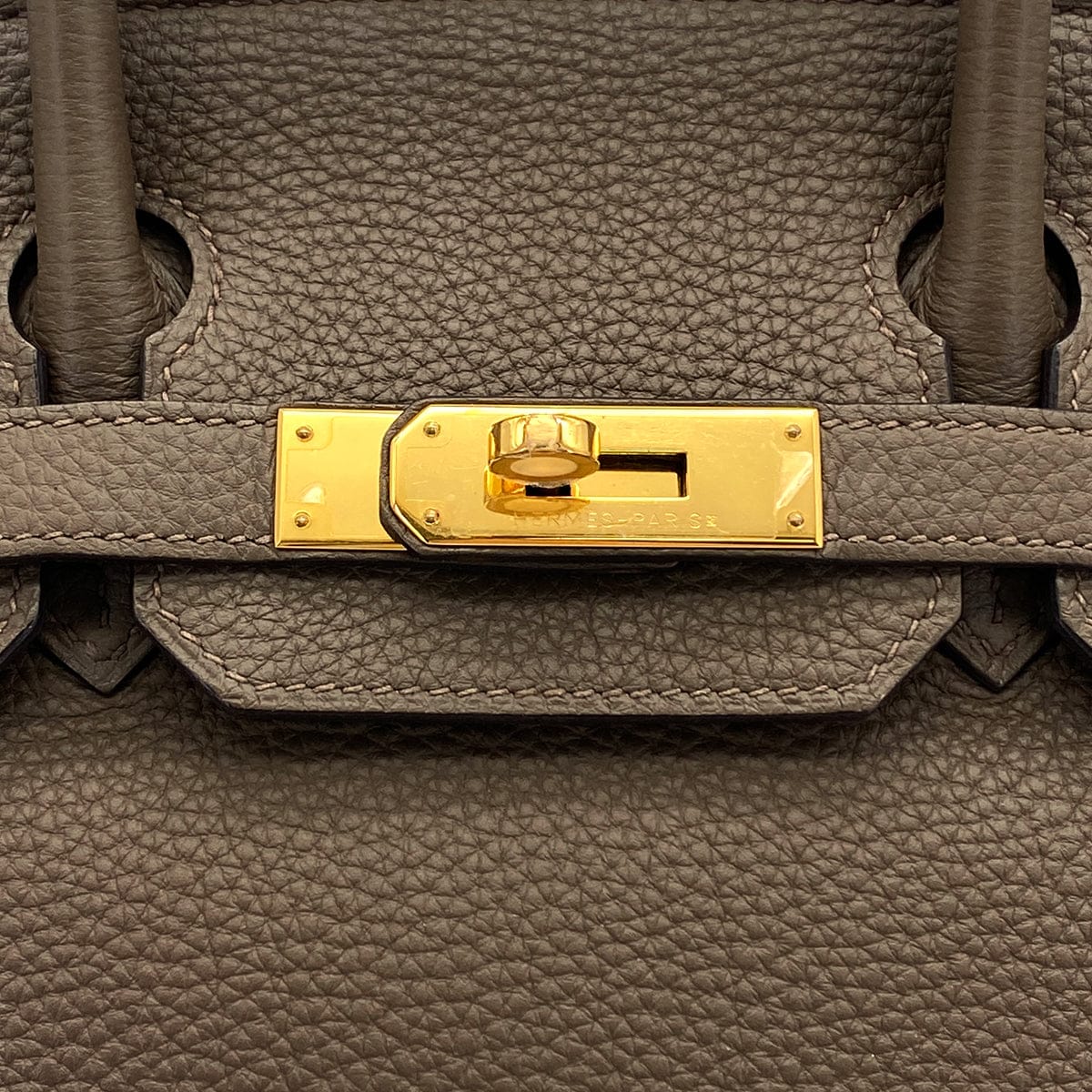 PURPOSE HERMES BIRKIN 30 TAUPE TOGO HAND BAG 2013 SQUARE Q GOLD HARDWARE 90327247
