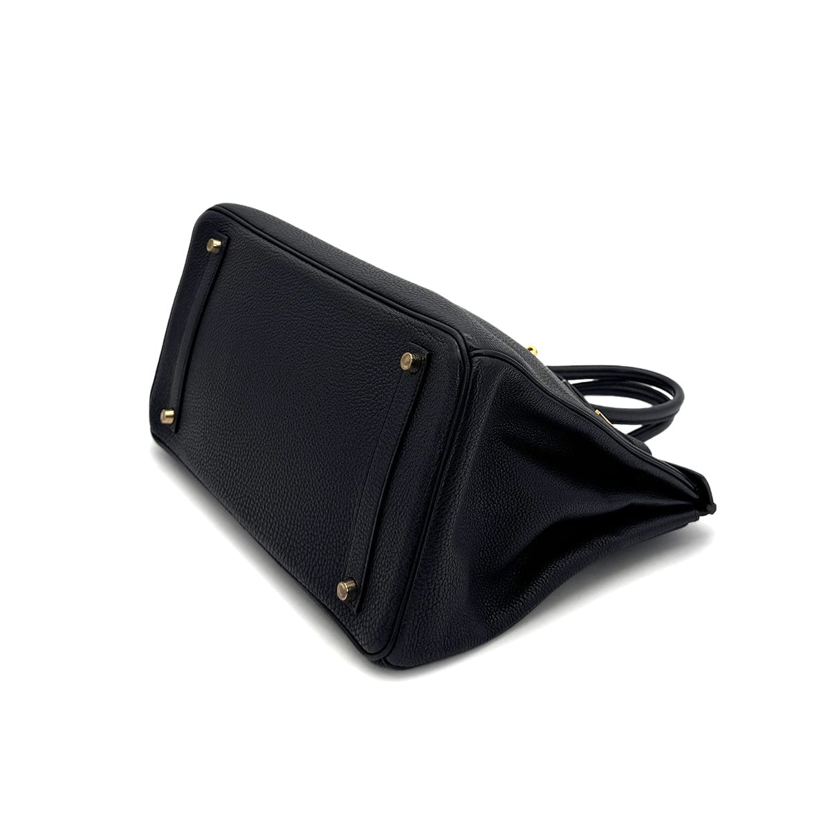 PURPOSE HERMES BIRKIN 35 BLACK TOGO HAND BAG □K GHW 90305900