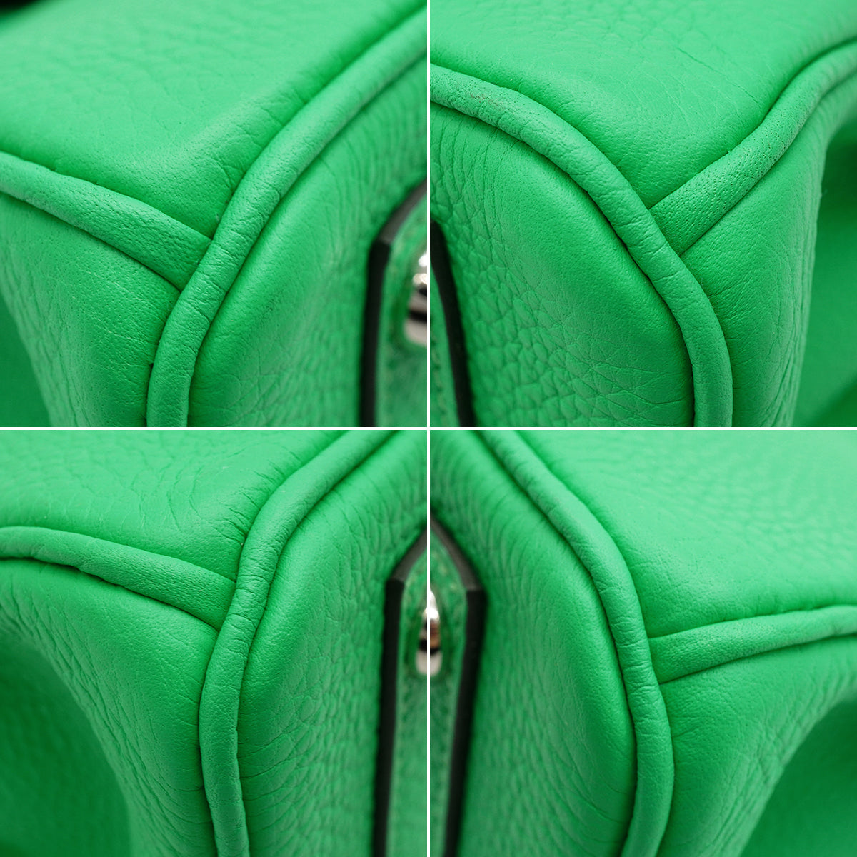 PURPOSE HERMES BIRKIN TOUCH 25 VERT COMICS TOGO ALLIGATOR HAND BAG 2023 B STAMP PALLADIUM HARDWARE 90343413