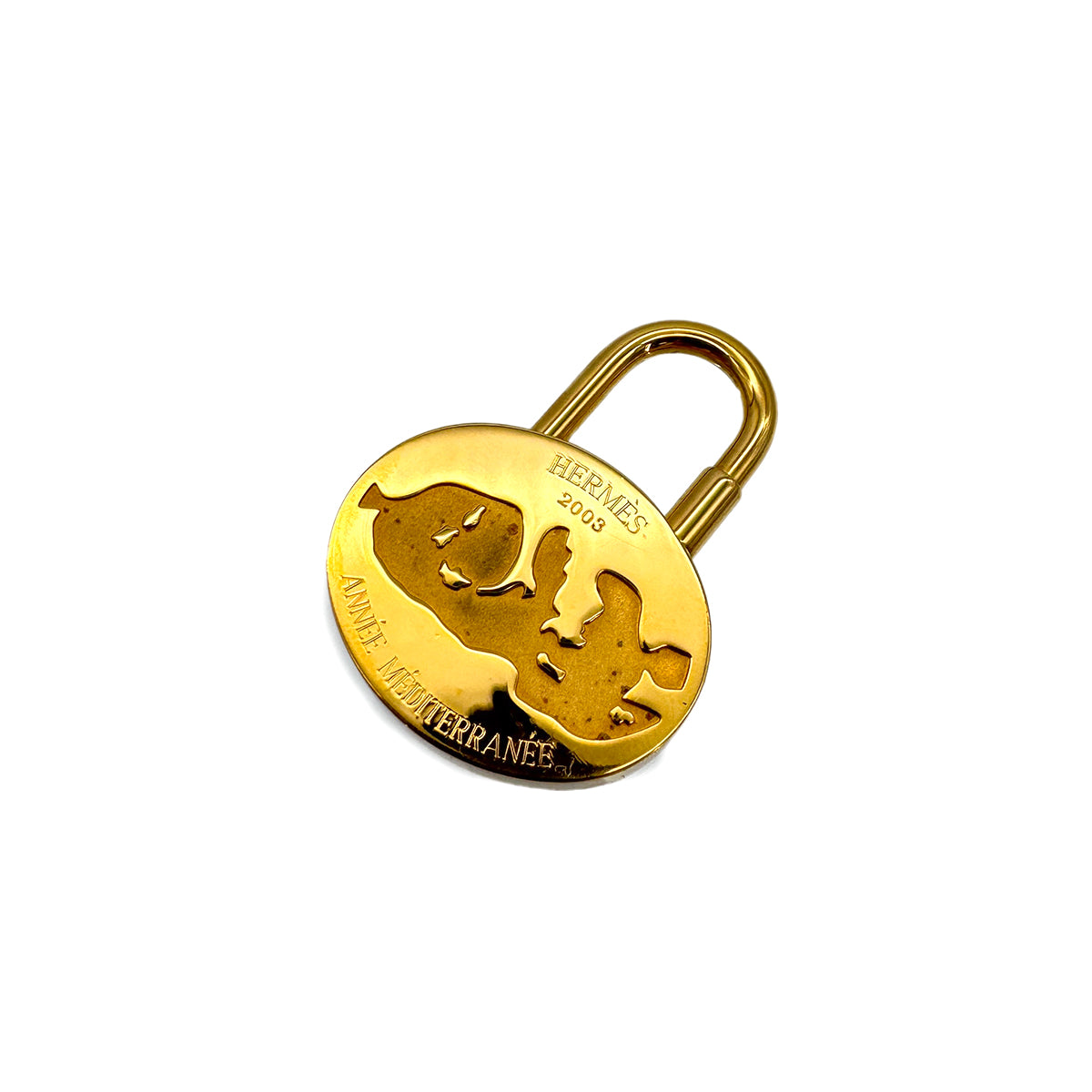 PURPOSE HERMES CADENA CHARM ANNEE MEDITERRANEE 2003 GOLD ACCESSORY 90292893