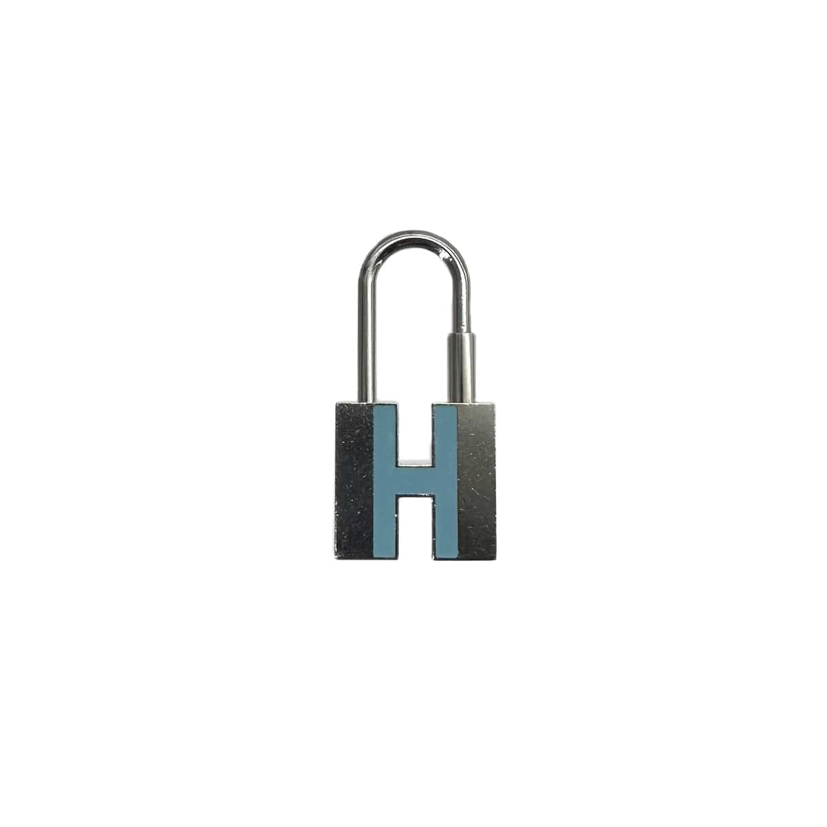 PURPOSE HERMES CADENA CHARM H MOTIF BLUE SILVER 90288499