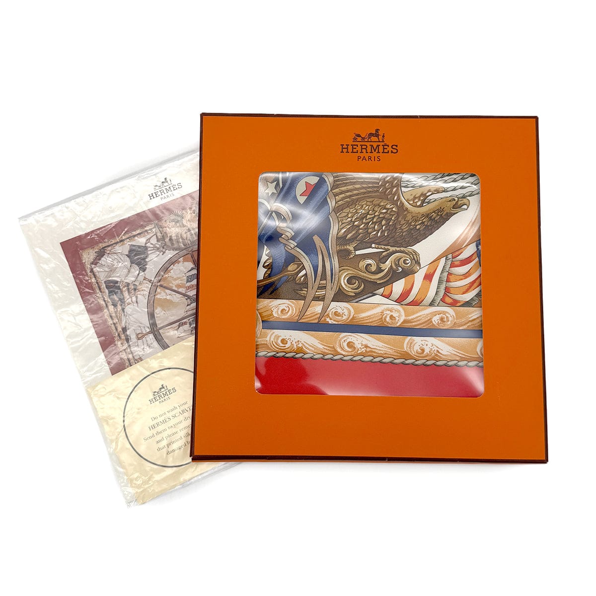 PURPOSE HERMES CARRE VIVE LE VENT SCARF SILK MULTICOLOR 90279949